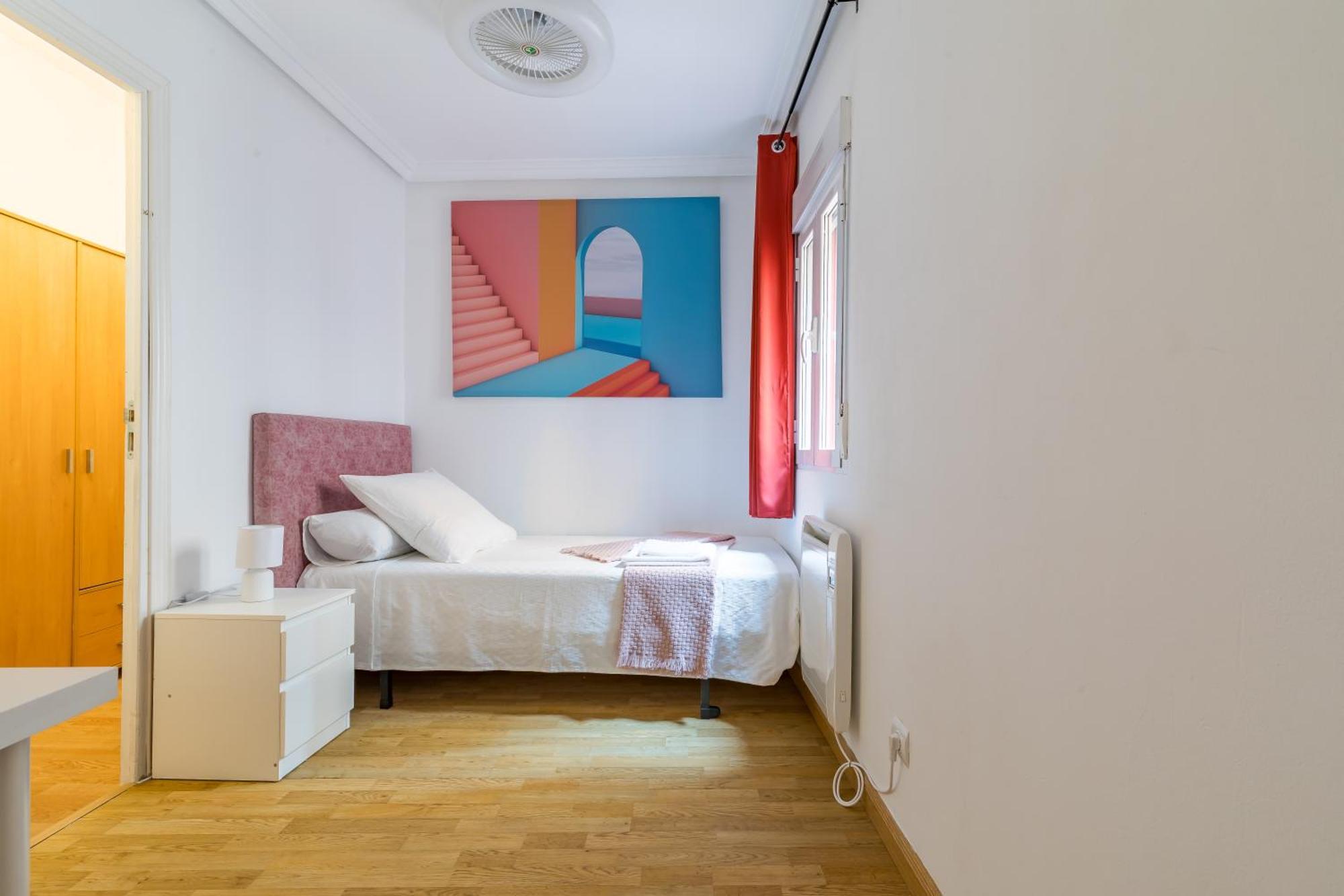 Apartamento Confortable Y Funcional En Vallecas Madrid Buitenkant foto